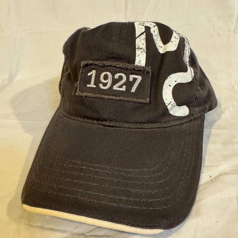 McCoys Building Supply Hat Grey 1927 Distressed Dad Cap Hardware Lumber Promo